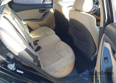 2011 Hyundai Elantra Gls (Ulsan Plant) from USA, damaged, VIN KMHDH4AE8BU113830